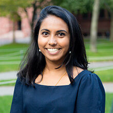Anagha Kumar, Patient Support Corps intern