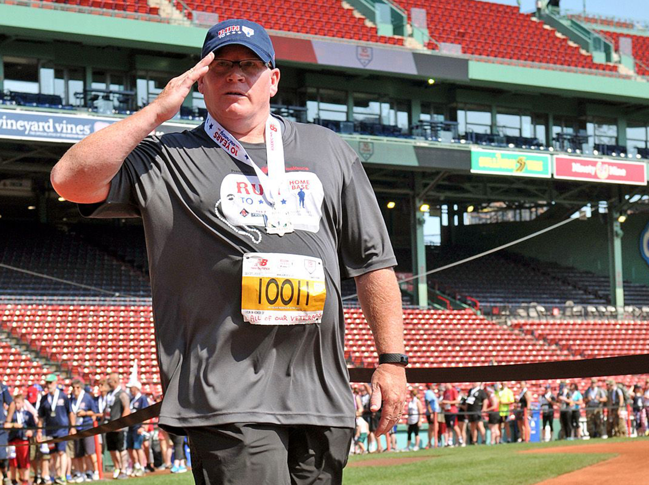 14th annual Run to Home Base at Boston's Fenway Park raises nearly