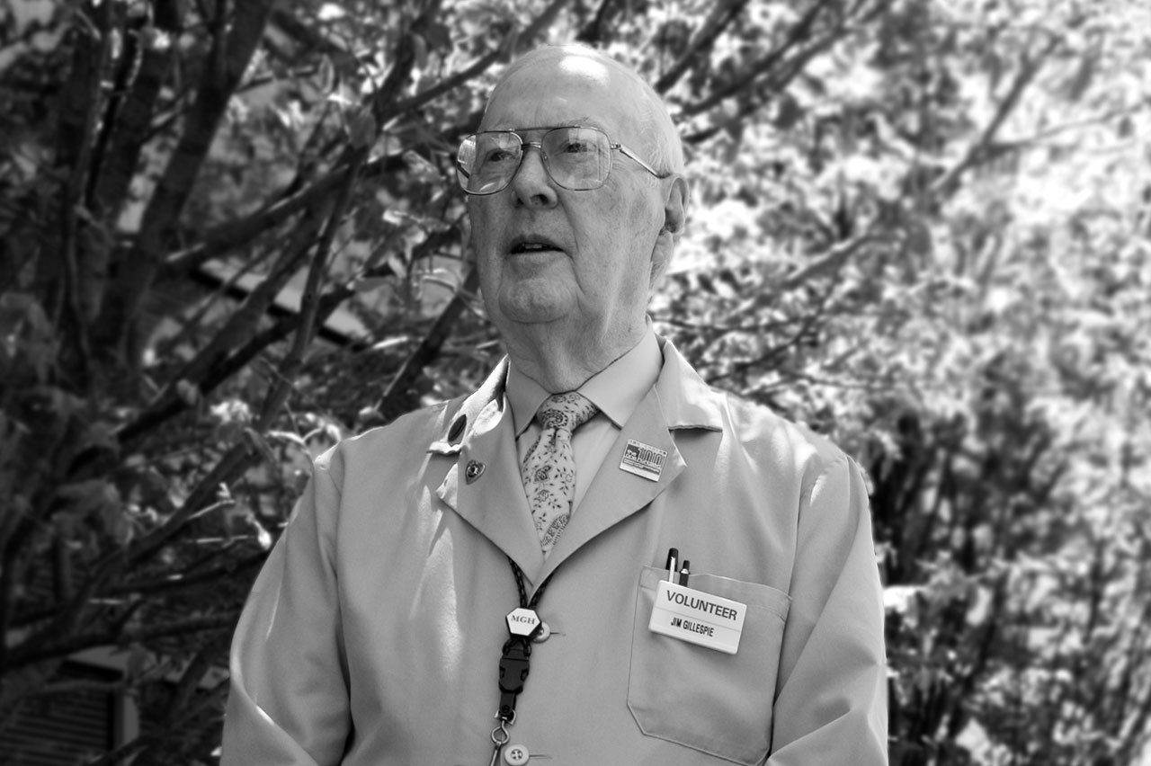 The one hundred honoree James Gillespie Massachusetts General