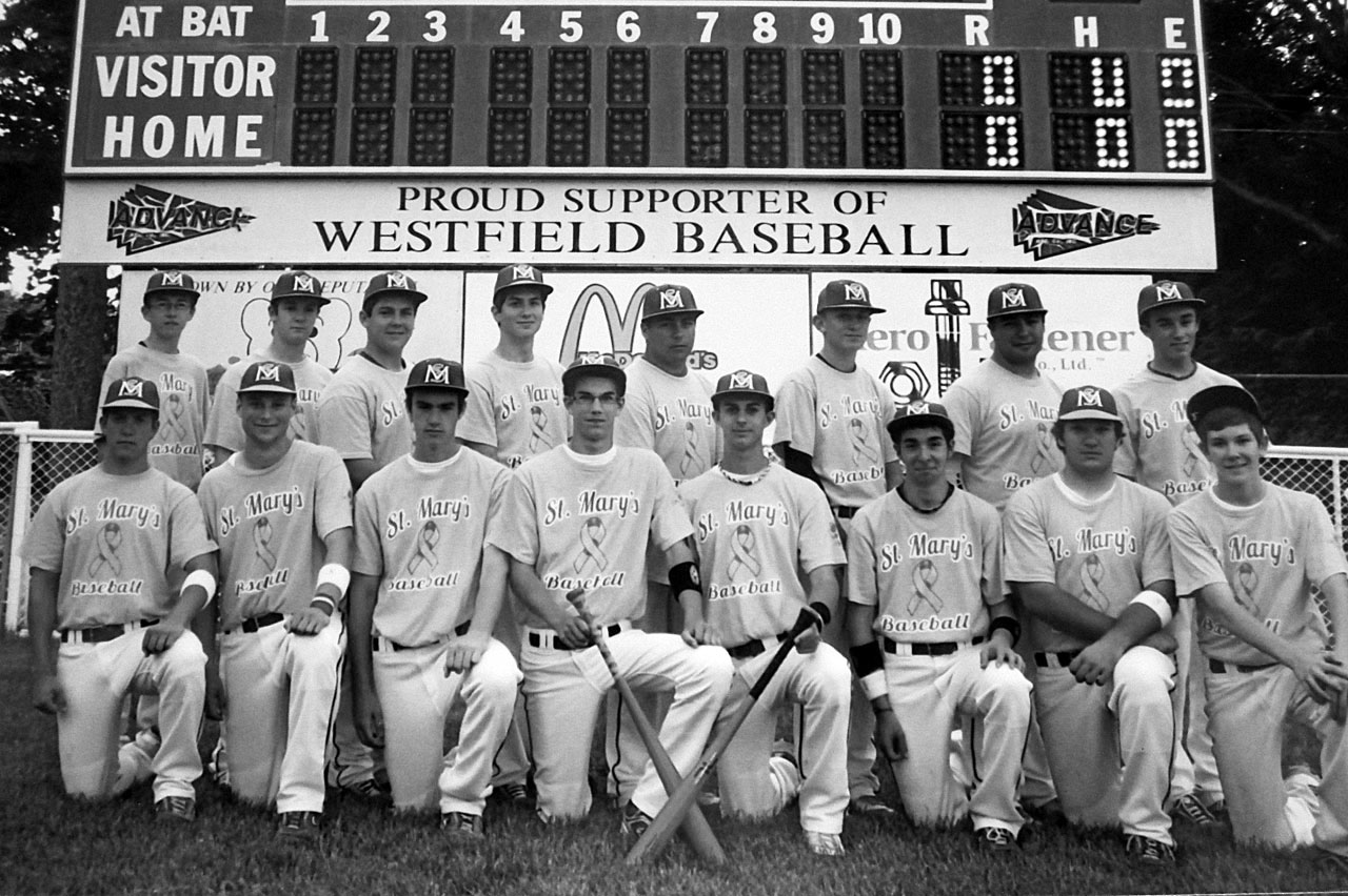 The one hundred honoree: St. Mary's High School Baseball Team ...